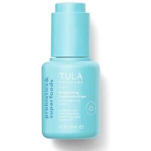 TULA Skincare Brightening Treatment Drops Triple Vitamin C Serum 1oz/30ml